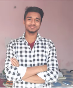 Image of vice president of bhumika trust Shubham Kumar