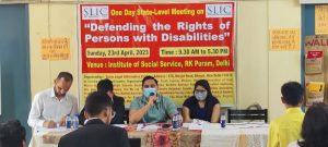 State Level Meeting on Defending Rights of Persons with Disability 23 April 2023​