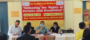 State Level Meeting on Defending Rights of Persons with Disability 23 April 2023​