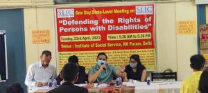 State Level Meeting on Defending Rights of Persons with Disability 23 April 2023​