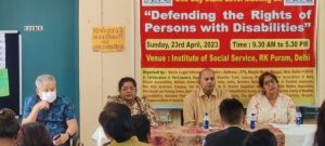 State Level Meeting on Defending Rights of Persons with Disability 23 April 2023​